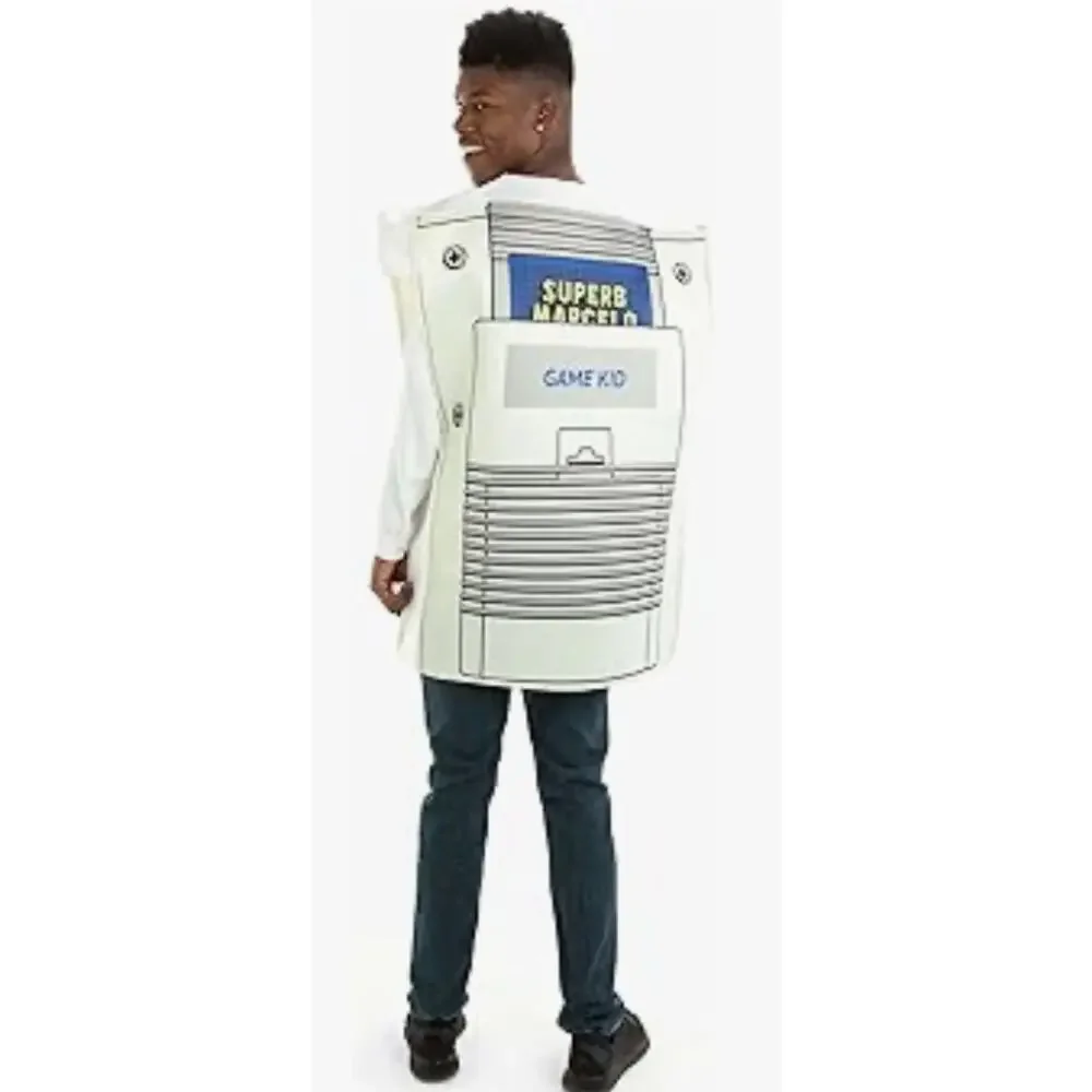 Brand New Hauntlook Adult OS Game Kid Game Boy Halloween Costume Dress Up